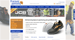 Desktop Screenshot of pracovni-pomucky.com