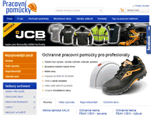 Tablet Screenshot of pracovni-pomucky.com